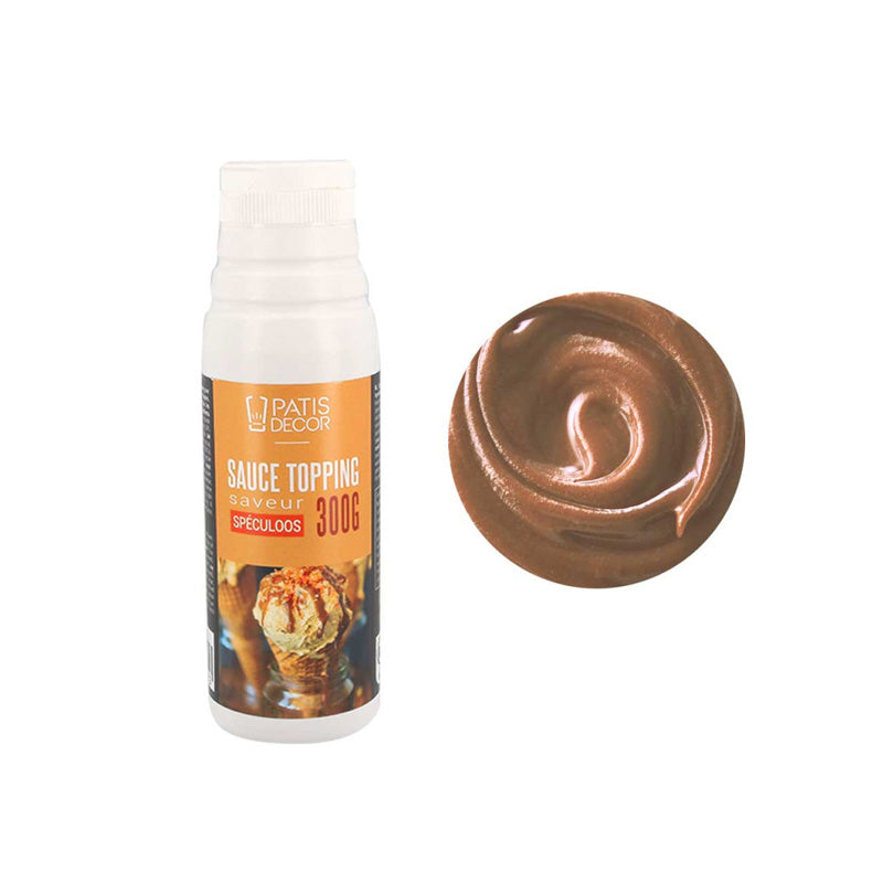 Sauce topping speculoos 300g Patisdecor