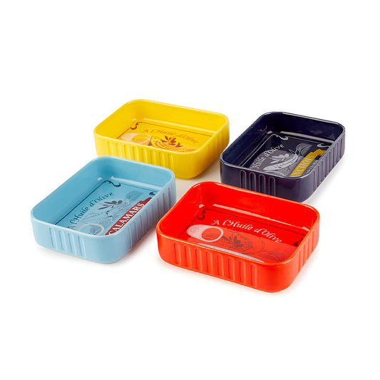 Set de 4 coupelles apéritif Conserverie Balvi