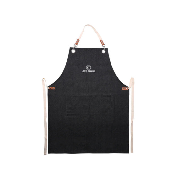 Tablier en tissu oxford denim Louis Tellier