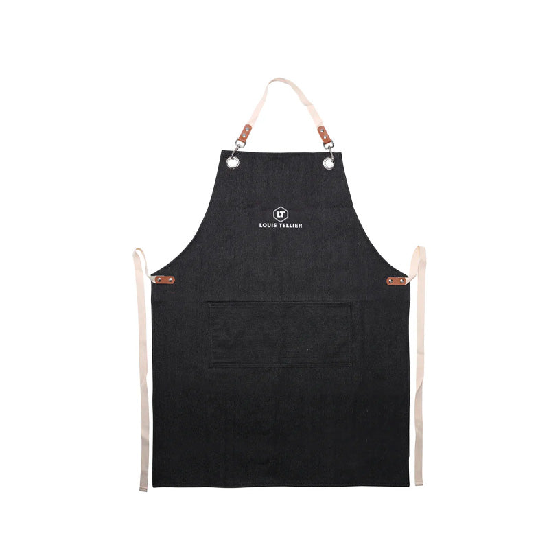 Tablier en tissu oxford denim Louis Tellier