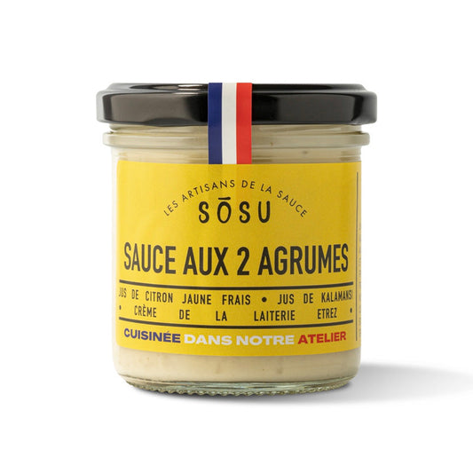 Sauce aux 2 agrumes 130g Sosu