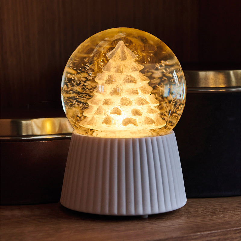 Boule à neige sapin LED Cilja SIrius