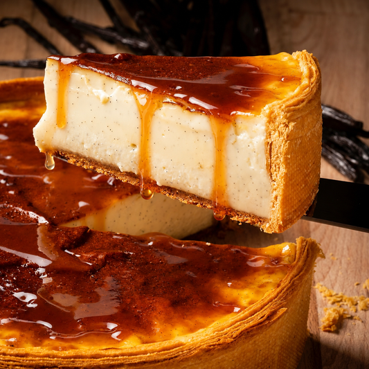 Flan pâtissier vanille et caramel au beurre salé