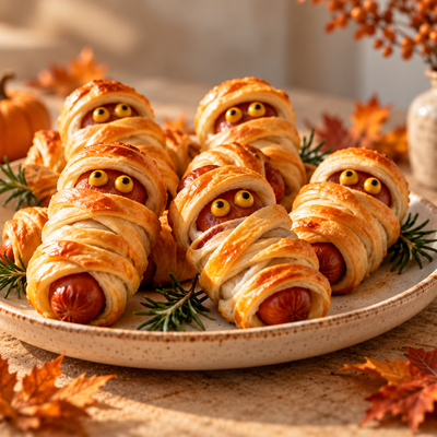 Mini momies feuilletées