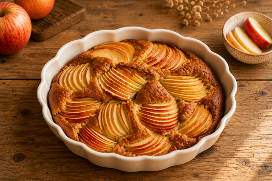 Gâteau moelleux aux pommes