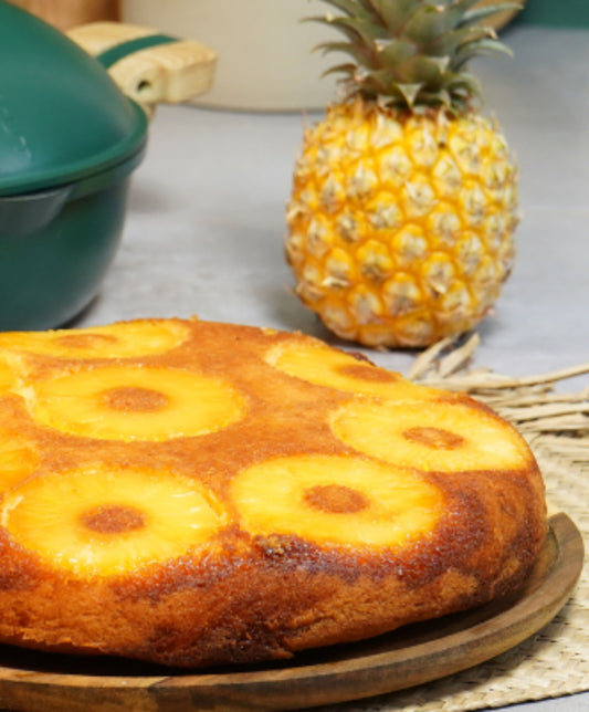 Gâteau minute à l’ananas