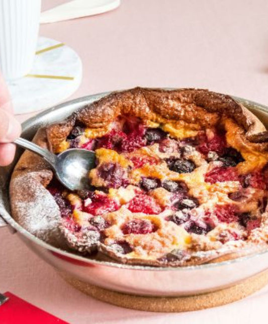 Clafoutis fruits rouges