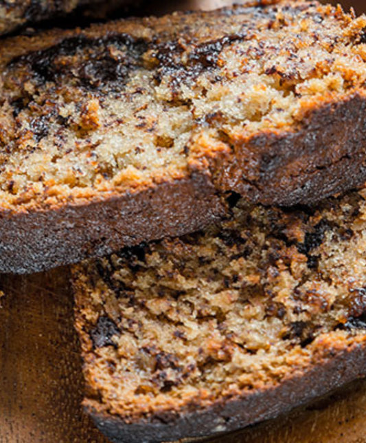 Banana bread aux pépites de chocolat