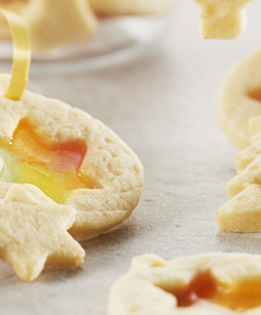 Les biscuits suspension de Noël au Yuzu