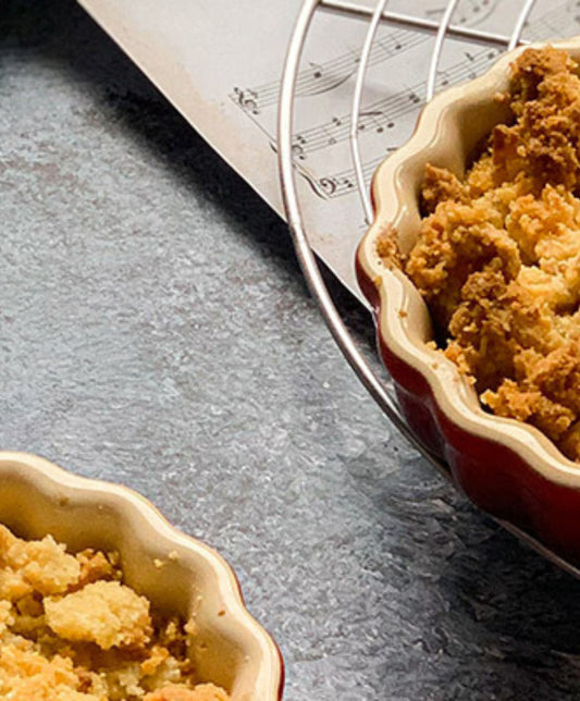 Crumble aux poires
