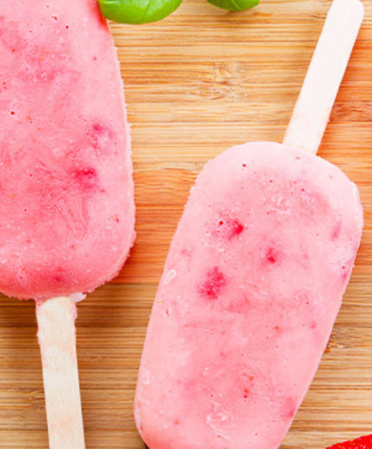 Glace à la fraise maison