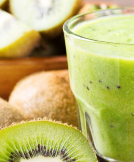Smoothie kiwi poire