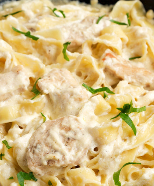 Pâtes sauce Alfredo