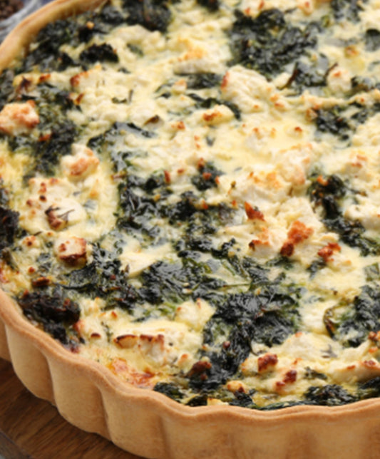 Quiche épinards chèvre