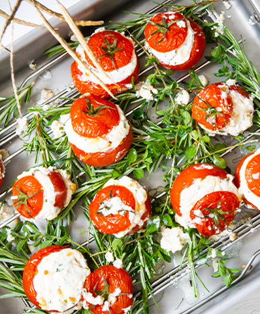 Tomates farcies végétariennes à la ricotta