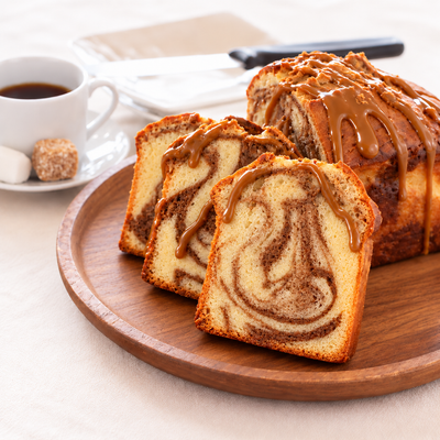Cake marbré au spéculoos