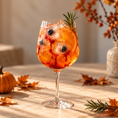 Spritz sans alcool d'Halloween