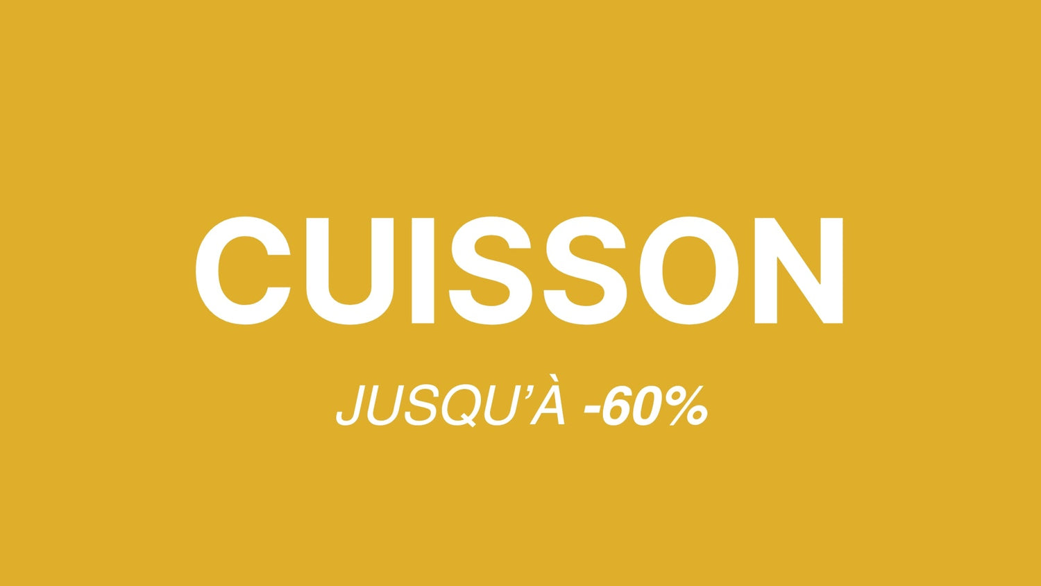 La cuisson fait du bruit