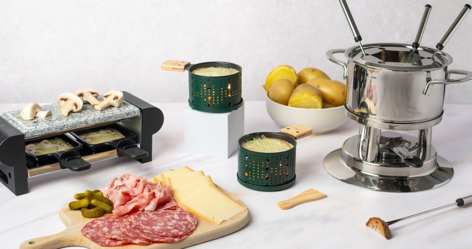 Raclette et fondue
