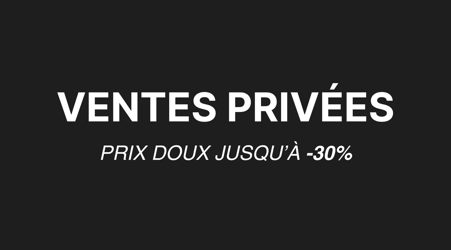 Prix doux jusqu'à -30%
