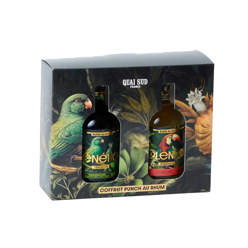 Coffret duo punch au rhum Esplendido & Frénetico Quai Sud