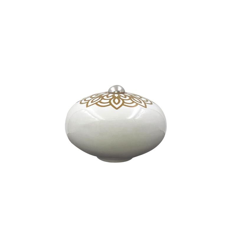 Poignée cocotte oriental blanc L'Incroyable Cookut