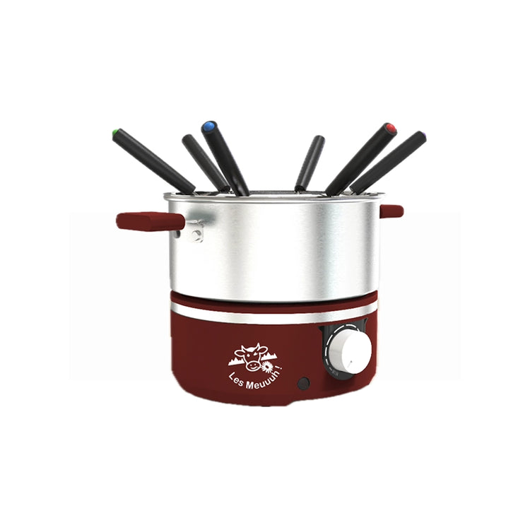 Appareil à fondue rouge Meuuuuh Piment Little Balance
