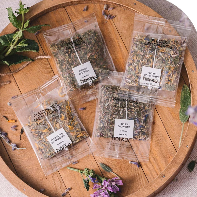 Coffret de 32 sachets d'infusions Bio Collection Florales Horae