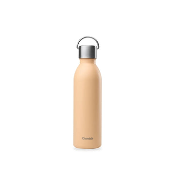 Bouteille isotherme inox 1 L Abricot Active Qwetch
