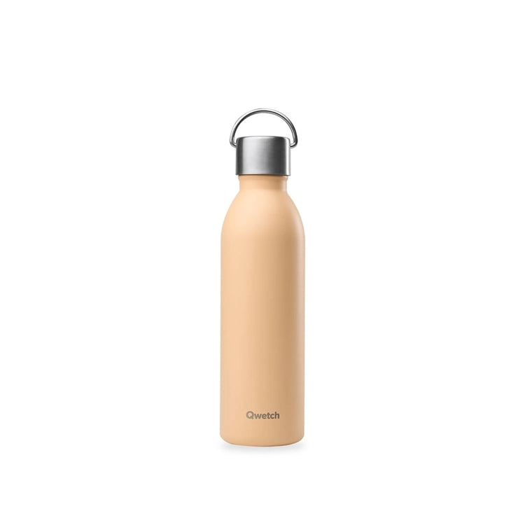 Bouteille isotherme inox 1 L Abricot Active Qwetch