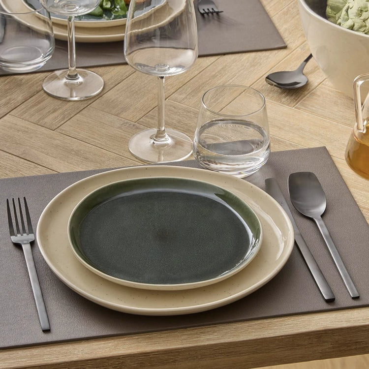 Assiette à dessert verte de 21cm Wonja Atmosphera