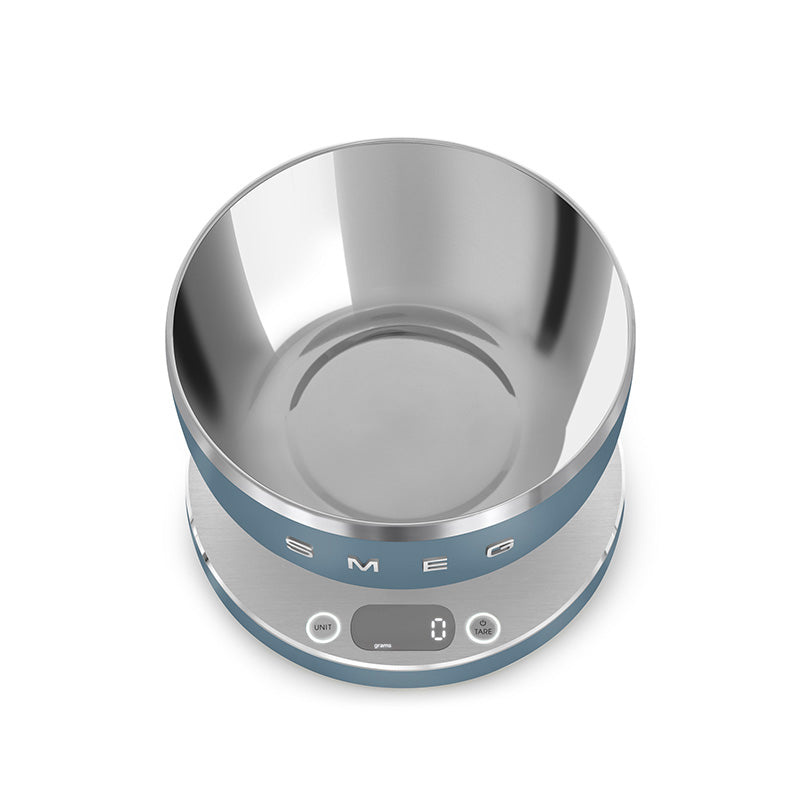 Balance de cuisine Bleu Orage Mat Collezione Smeg