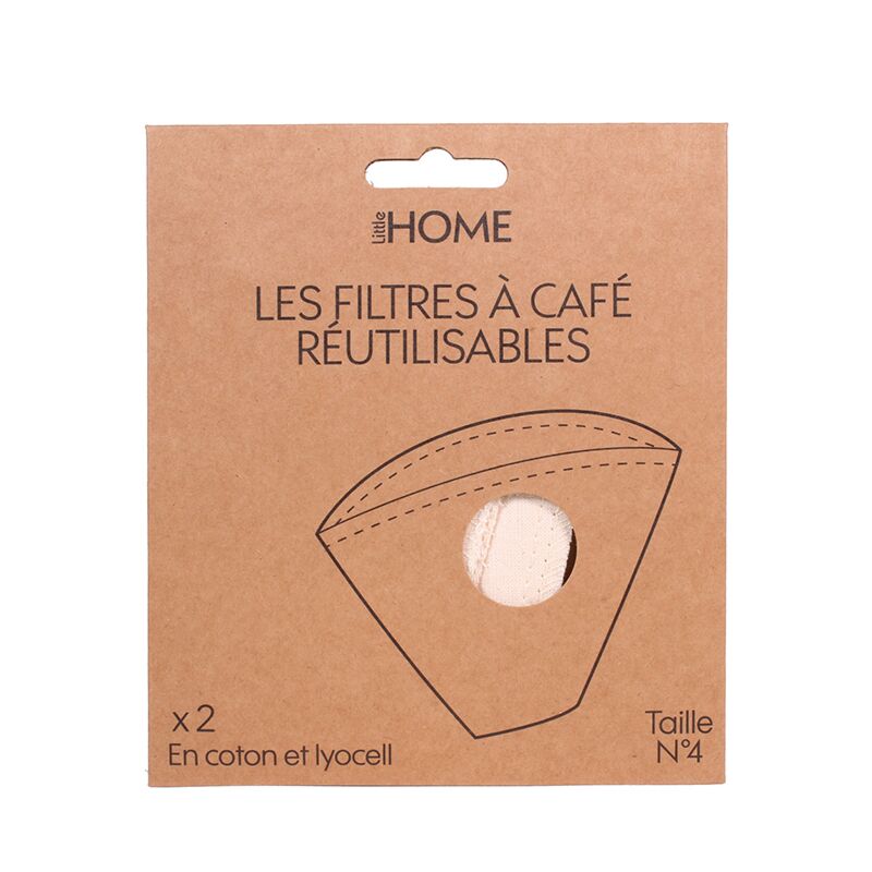 2 filtres à café réutilisables