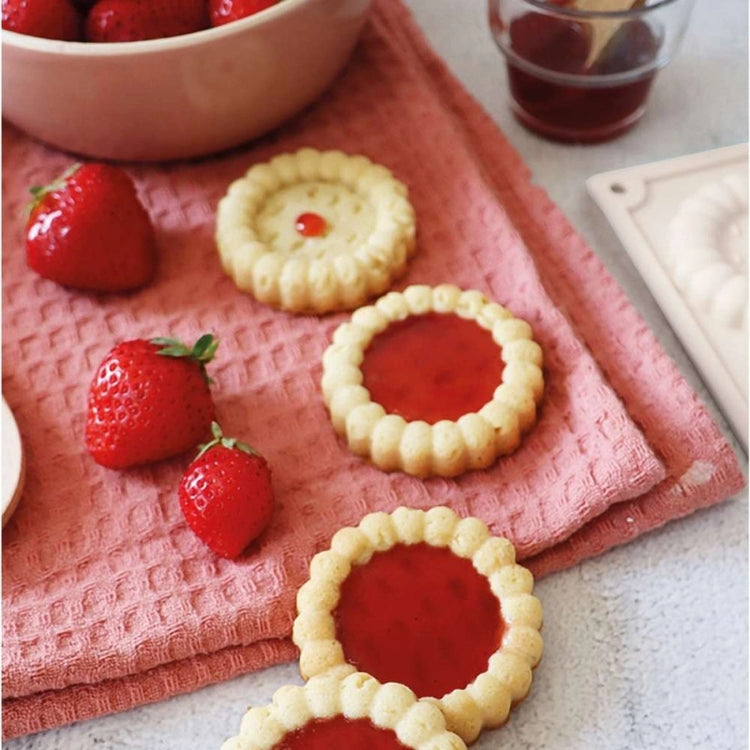 Moule silicone biscuit tartelette ScrapCooking