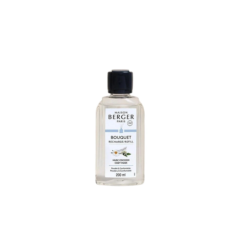 Recharge Bouquet Parfumé Cocoon Musc 200ml Maison Berger