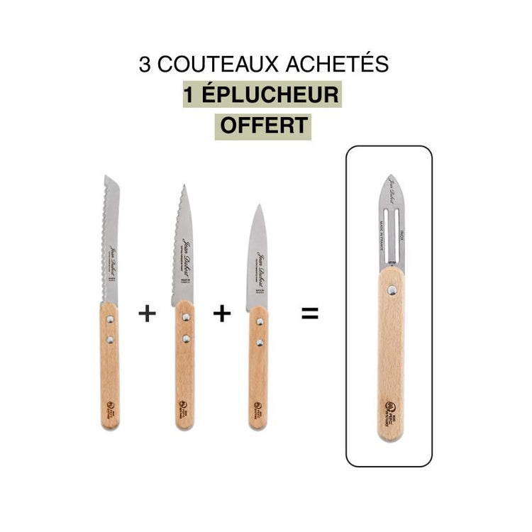Lot de couteaux Jean Dubost X Du Bruit dans la Cuisine