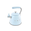 Bouilloire sifflante 2,3 L Bleu Azur Années 50 Smeg