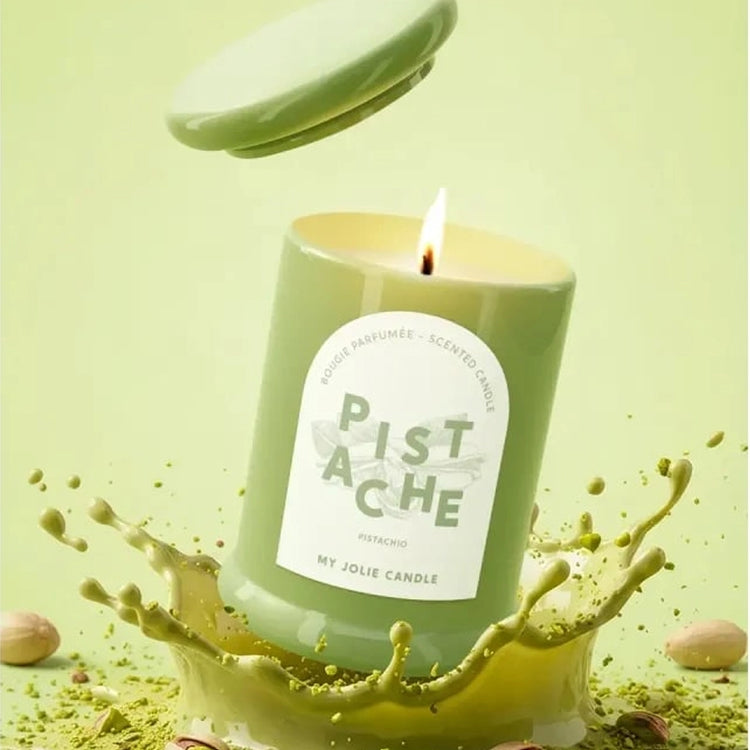 Bougie parfumée Cire végétale Pistache 150 g Les Trendy Maison Berger
