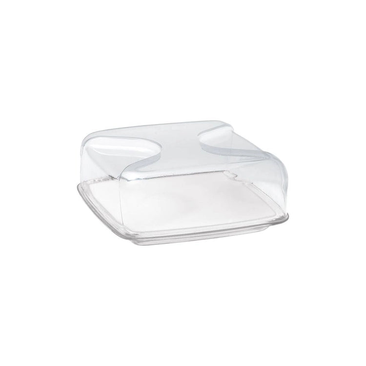 Boite à fromage carrée transparente Guzzini