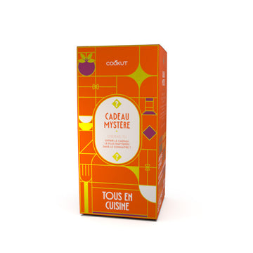 Cadeau mystère orange Tous en cuisine Cookut