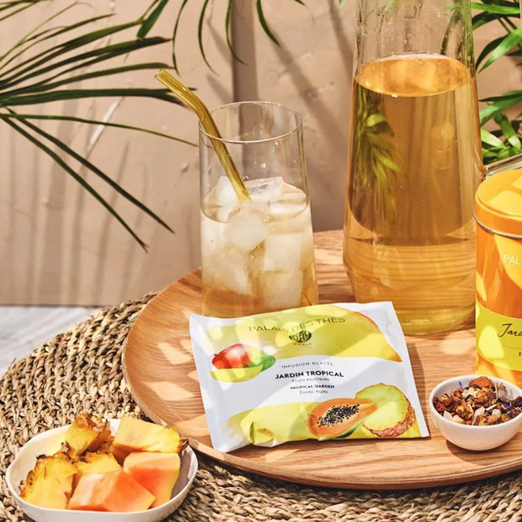 Thé glacé bio 4 sachets Jardin Tropical Palais des Thés
