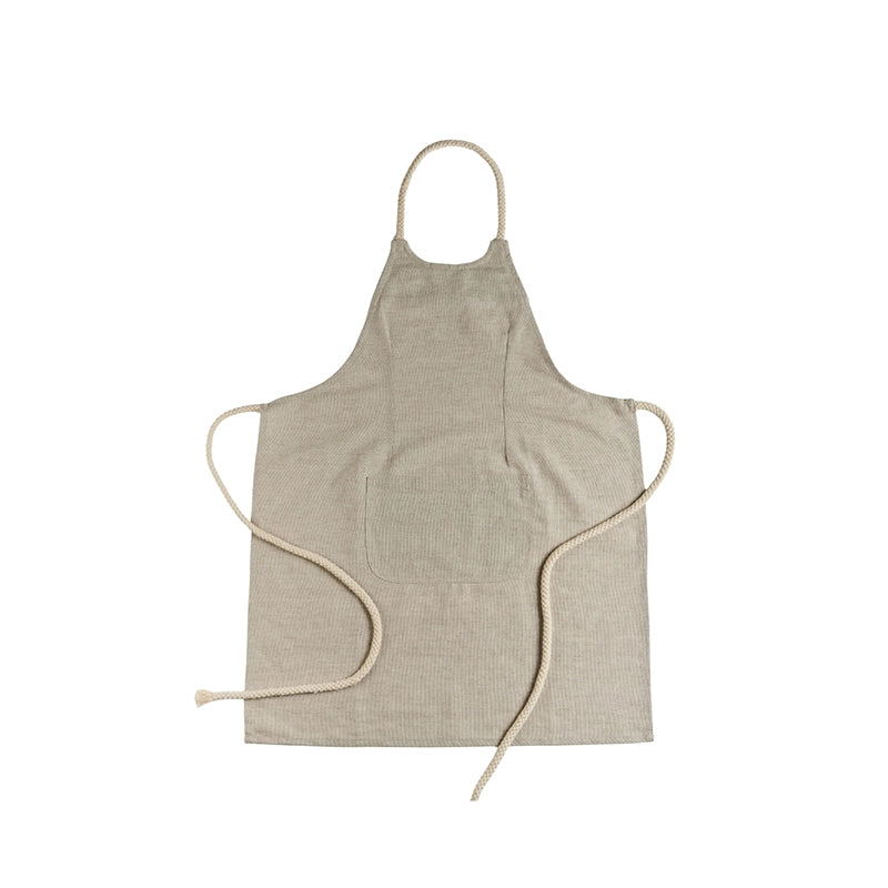 Tablier en lin pour femme Lin Corde Les Tabliers de Julie Andrieu