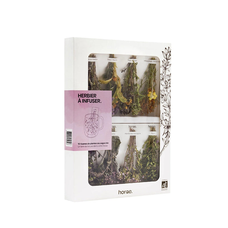 Coffret de 16 herbier d'infusion Bio Horae