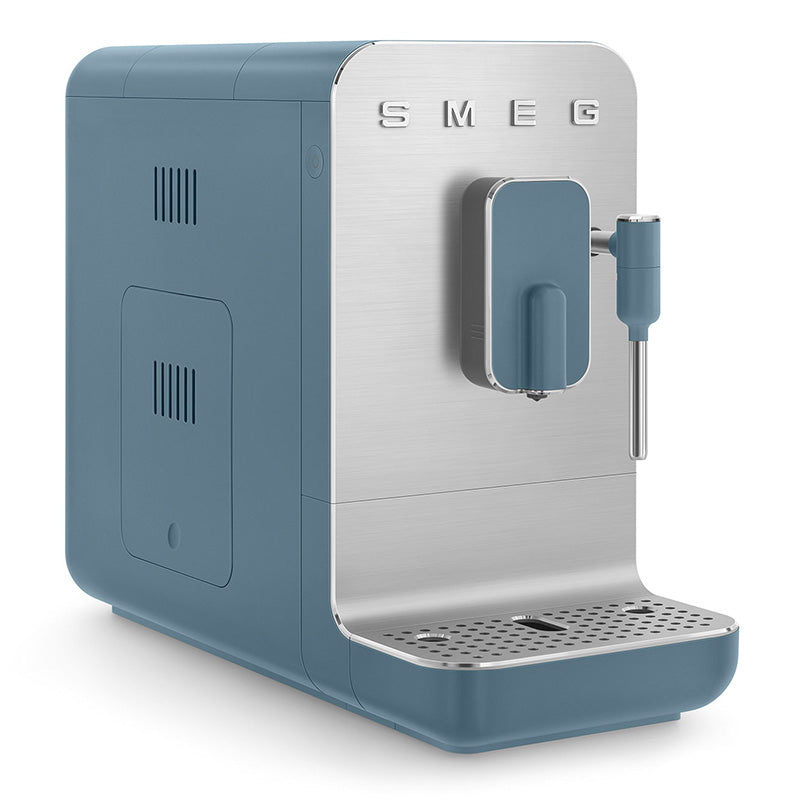 Expresso broyeur Bleu Orage Collezione Smeg