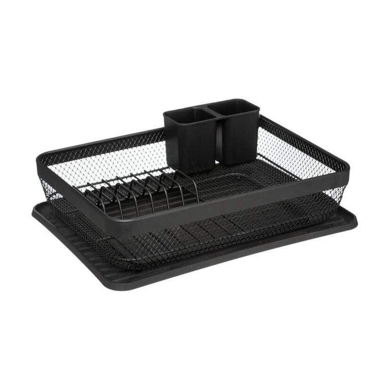 Égouttoir compact Métal 43x32 cm Noir Mayaj Five