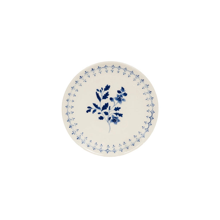 Assiette à pain bleu en grès 15cm Appoline Table Passion