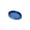 Repose-cuillère ovale en grès de 16 cm azur Le Creuset