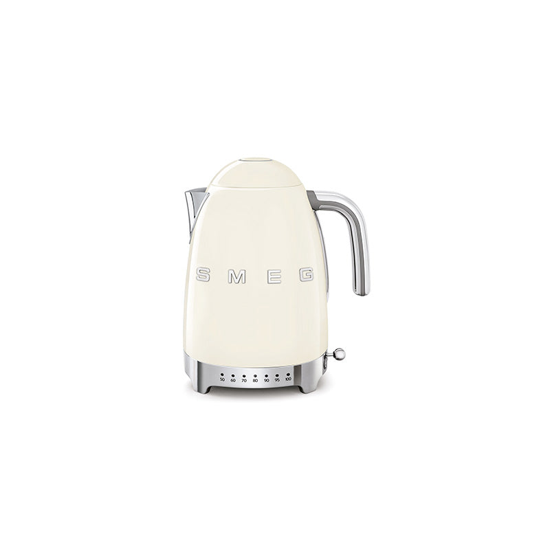 Bouilloire à température réglable Crème Années 50 Smeg