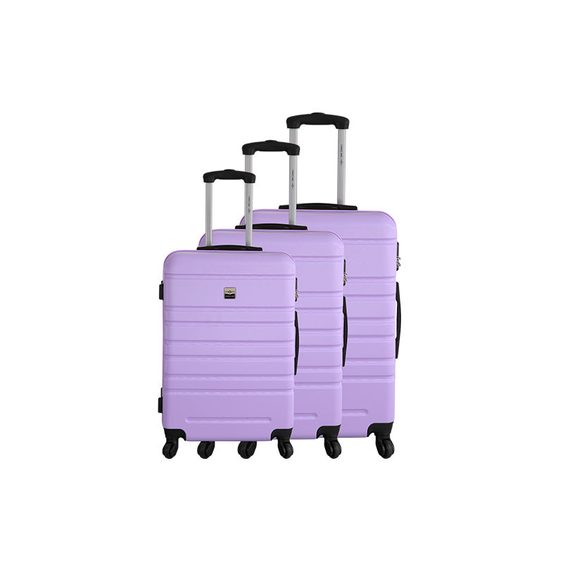 Set de 3 valises 4 roues ABS Parme France bag