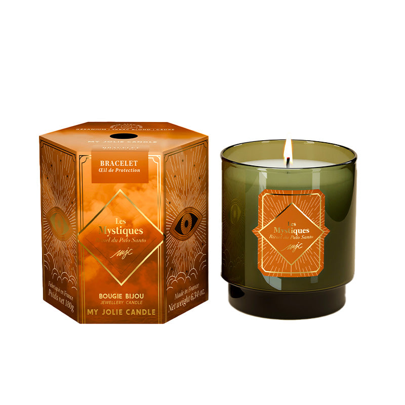 Bougie bijou bracelet Les Mystiques Palo Santo My Jolie Candle